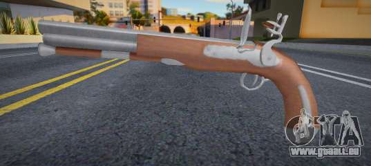 Flintlock Pistol Sawnoff Replacer Pour Gta San Andreas