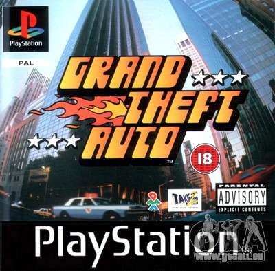 Communiqués de presse des années 90: GTA 1 pour le PS au Japon