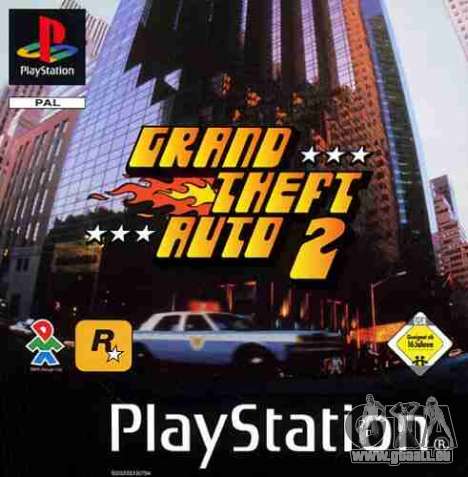Communiqués de GTA 2: PS-version en Amérique du Nord