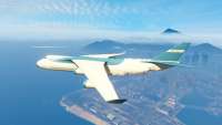 Cargo Plane de GTA 5 - vue de côté