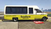 GTA 5 Brute Rental Shuttle Bus - seitenansicht