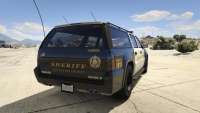 GTA 5 Declasse Sheriff SUV - vue arrière