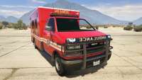 GTA 5 Brute Ambulance Los Santos Fire Department - vorderansicht