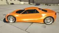 Progen Itali GTB Custom de GTA Online side view