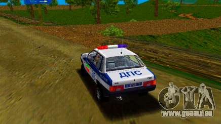 La voiture de police de GTA Vice City