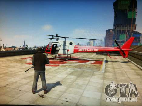 un Hélicoptère dans GTA 5
