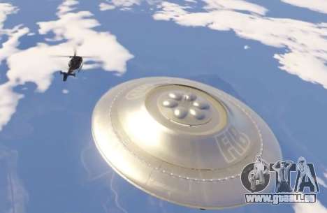GTA 5 Fliegende Untertasse (UFO) Sandigen Ufer