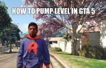 Les façons de niveau LVL dans GTA 5 online