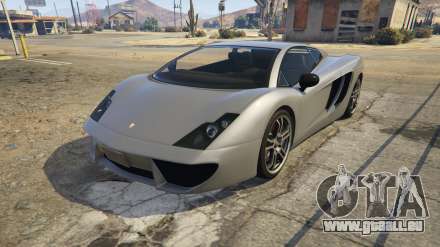 GTA 5 Pegassi Vacca - captures d'écran, les caractéristiques et la description de la supercar.