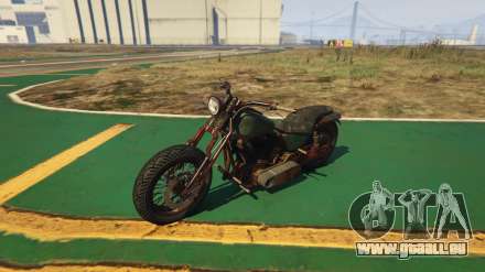 Western Rat Bike de GTA 5 - captures d'écran, des fonctions et une description de la moto