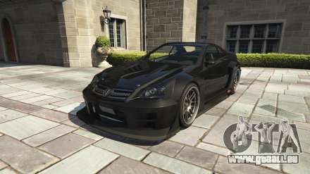 Benefactor Feltzer de GTA 5 - captures d'écran, la description et les spécifications d'une voiture de sport