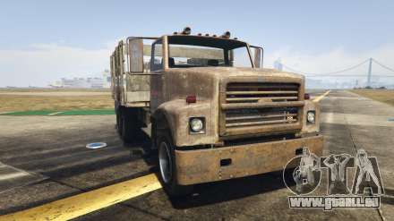GTA 5 Vapid Scrap Truck - screenshots, features und Beschreibung des LKW.