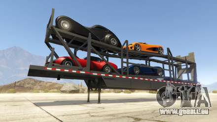 Car Trailer de GTA Online - les caractéristiques, la description et les captures d'écran