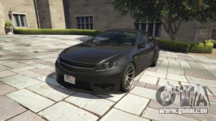 GTA 5 Benefactor Schwartzer - captures d'écran, la description et les spécifications d'une voiture de sport