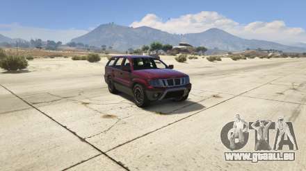 GTA 5 Canis Seminole - captures d'écran, les caractéristiques et la description de la ville de jeep.