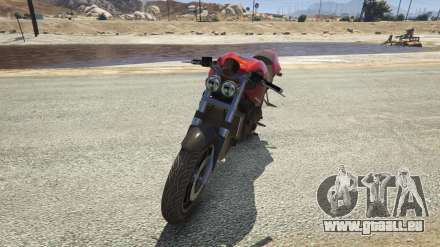 Pegassi Ruffian de GTA 5 - captures d'écran, les caractéristiques et la description de la moto