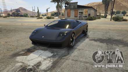 Pegassi Infernus de GTA 5 - captures d'écran, les caractéristiques et la description de la supercar.