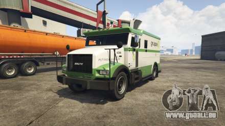 GTA 5 Brute Stockade - captures d'écran, les caractéristiques et la description du camion.