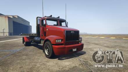GTA 5 MTL Flatbed - captures d'écran, les caractéristiques et la description du camion.