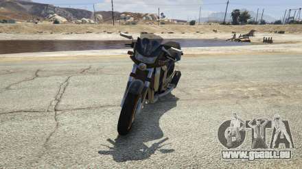 Shitzu Vader de GTA 5 - captures d'écran, les caractéristiques et la description de la moto