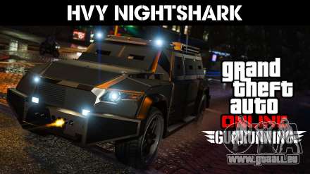 GTA Online: le nouveau SUV HVY Nightshark et adversaire mode