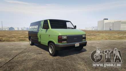 GTA 5 Brute Pony - captures d'écran, la description et les caractéristiques de la fourgonnette.