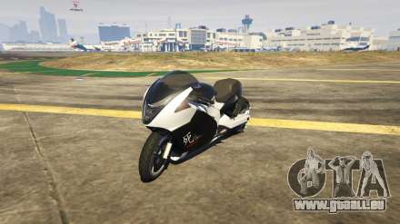 Shitzu Hakuchou Drag GTA 5 - captures d'écran, des fonctions et une description de la moto