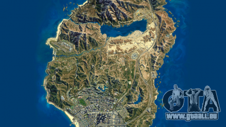 GTA 5 map mit allen Notationen