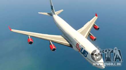 Jet de GTA 5 - captures d'écran, la description et les spécifications de l'avion
