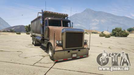 GTA 5 Jobuilt Rubble - screenshots, features und Beschreibung des LKW.