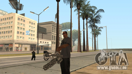 Minigun dans GTA San Andreas: où les trouver
