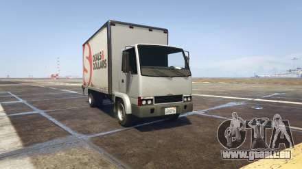 GTA 5 Maibatsu Mule - captures d'écran, les caractéristiques et la description du camion.
