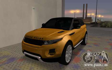 Land Rover Range Rover Evoque pour GTA San Andreas