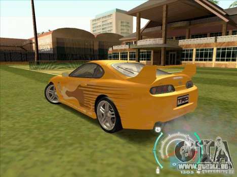 Toyota Supra from 2 Fast 2 Furious pour GTA San Andreas