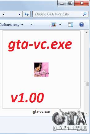 gta-vc.exe v1.00 pour GTA Vice City