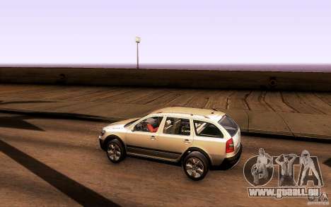 Skoda Octavia Scout pour GTA San Andreas