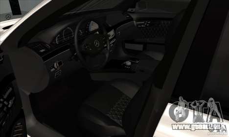 Mercedes-Benz S65 AMG pour GTA San Andreas