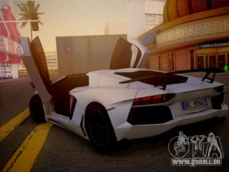 Lamborghini Aventador LP700-4 Roadstar pour GTA San Andreas