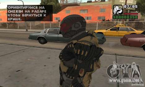 Crysis skin pour GTA San Andreas