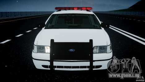 Ford Crown Victoria 2003 FBI Police V2.0 [ELS] pour GTA 4