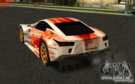 Lexus LFA Speedhunters Edition pour GTA San Andreas