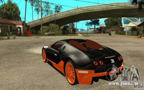 Bugatti Veyron Super Sport 2011 pour GTA San Andreas