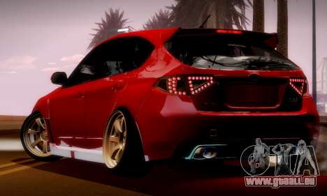 Subaru Impreza WRX Camber pour GTA San Andreas