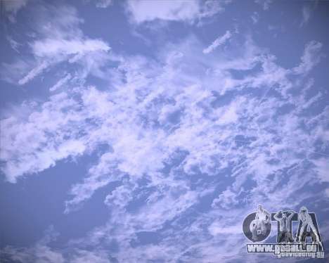 Real Clouds HD für GTA San Andreas