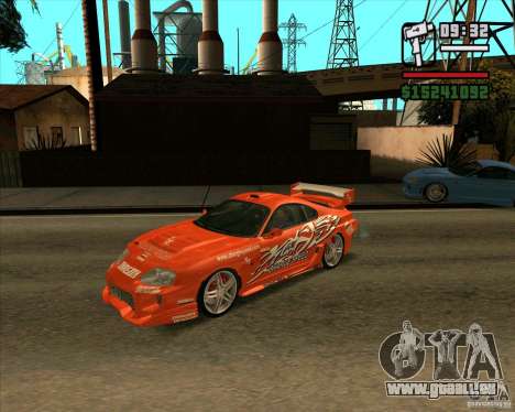 Toyota Supra MK4 tunable pour GTA San Andreas