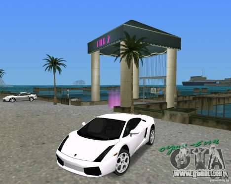Lamborghini Gallardo pour GTA Vice City