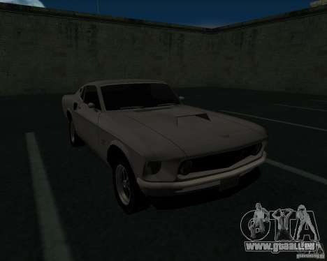 Ford Mustang Boss 1969 pour GTA San Andreas
