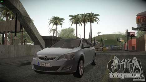 Opel Astra 2010 pour GTA San Andreas
