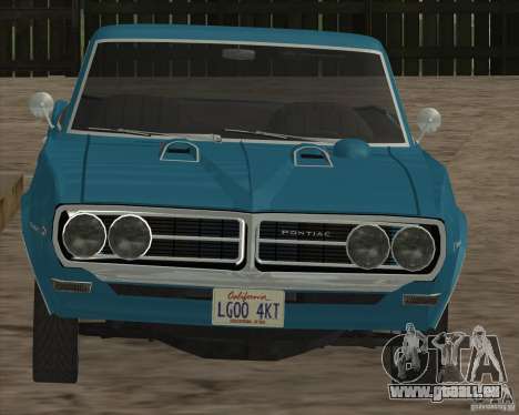 Pontiac Firebird Conversible 1966 pour GTA San Andreas