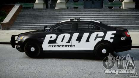 Ford Taurus Police Interceptor 2011 [ELS] pour GTA 4